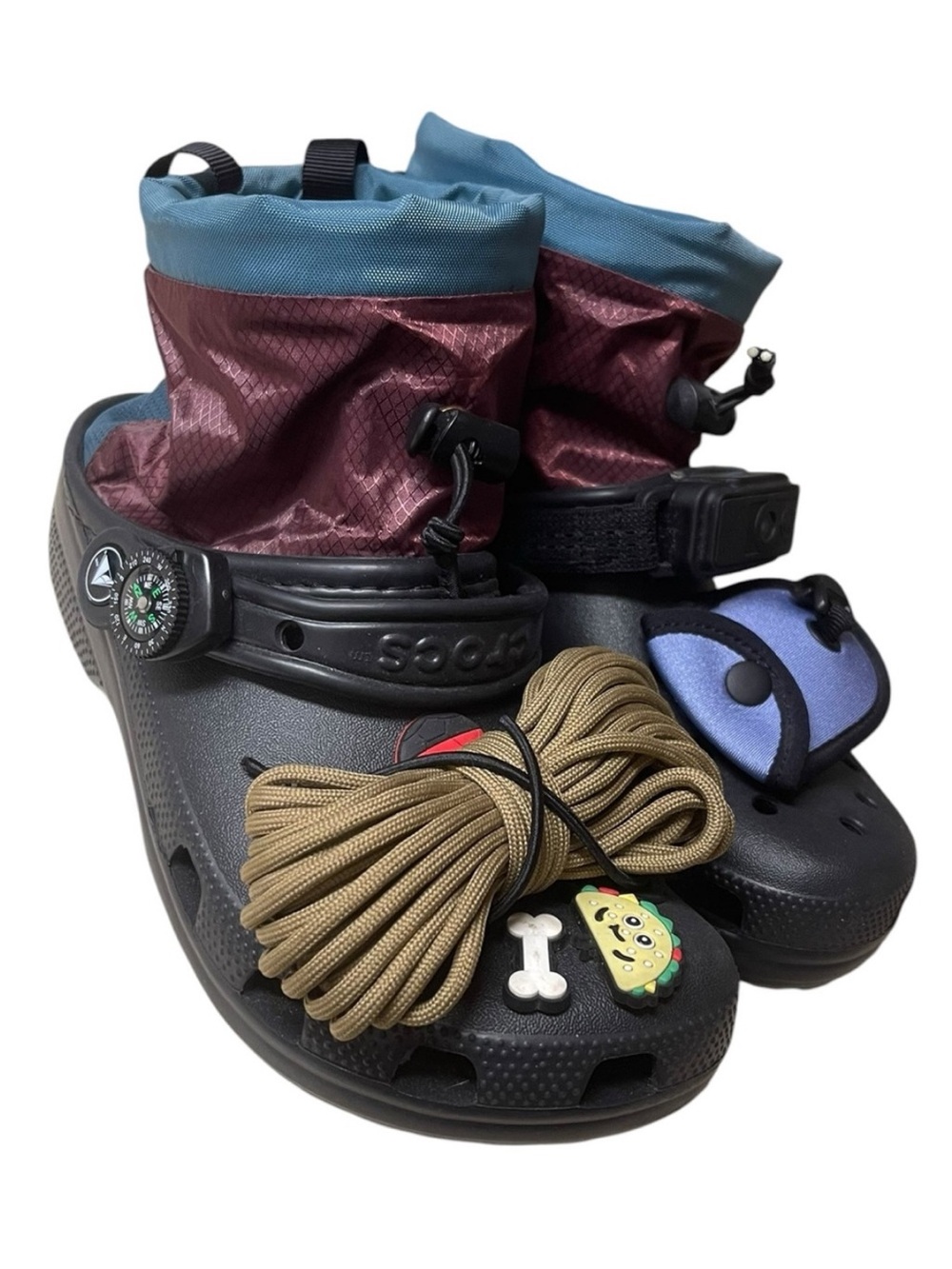Nicole Mclaughlin x Crocs Classic Clog "Survival Kit"
Campsite Size W8/6M NEW